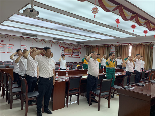 “奮斗百年路，啟航新征程”——永州紅獅黨支部召開“慶祝中國共產(chǎn)黨成立100周年”座談會